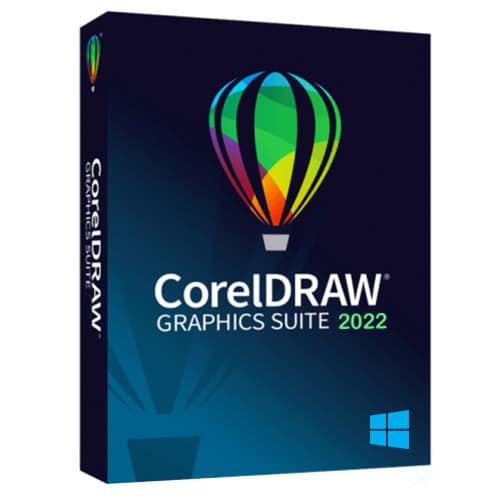 CorelDRAW 2022 Full Graphics Suite 64bit for PC