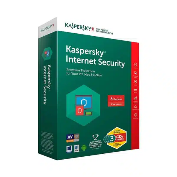 Kaspersky Internet Security 2023 – 3 Device 1 Year