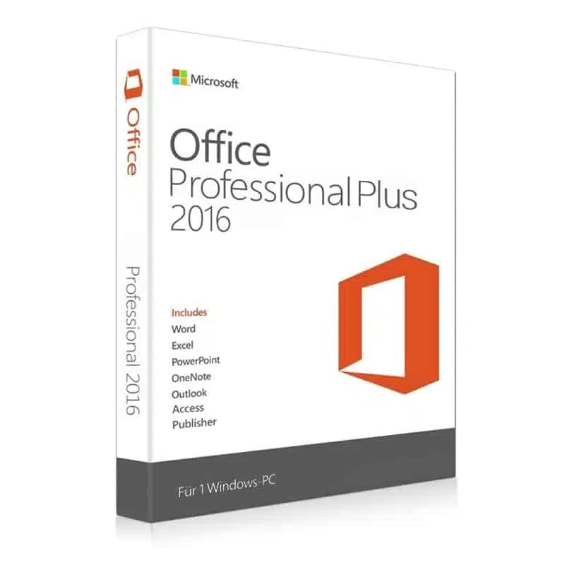 Office 2016 Professional License