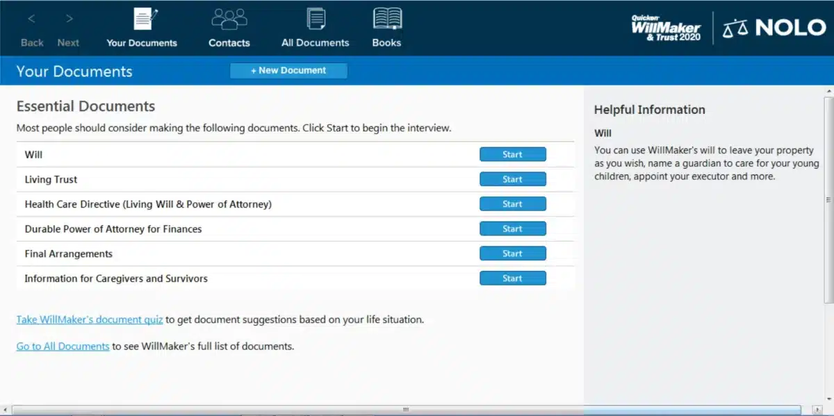 Quicken WillMaker & Trust 2023 PC Windows