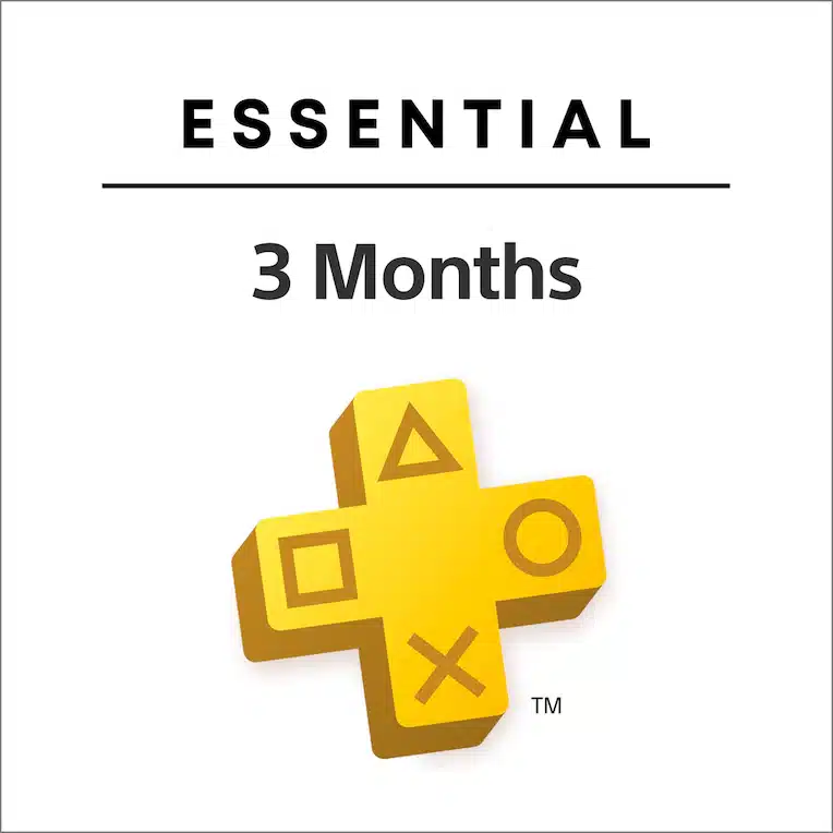 playstation plus essential 3 months subscription worldwide